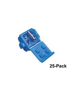 Blue 3M Moisture-Resistant Wire Taps - 25-Pack