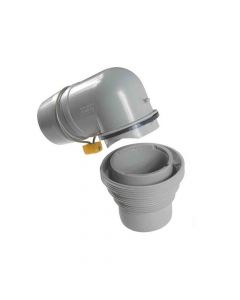 Camco Easy Slip 4-in-1 Sewer Adapter with Elbow