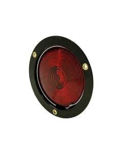 Flush-Mount Red Tail Light - 4 Inch Round