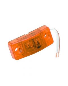 Waterproof LED Clearance/Side Marker Light - Amber