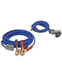 25 Foot Booster Cables with Grey Plug-In Connectors