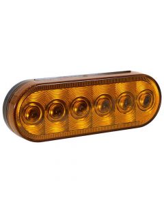 LED Oval Turn/Park Light - 6 Inch