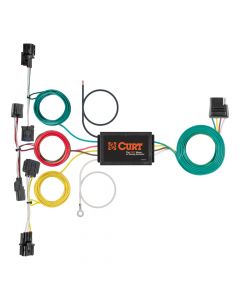 Custom Wiring Harness, 4-Way Flat Output, Select Kia Forte