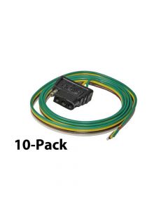 4-Flat Car End Connector - 10-Pack