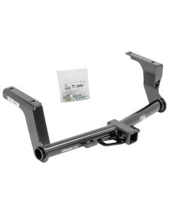 Class III Round Tube Trailer Hitch 2" Receiver fits Select Subaru Crosstrek And XV Crosstrek 