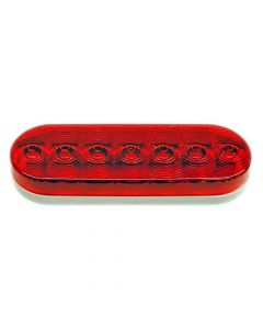 Oval LED Trailer Tail Light - 6 inch