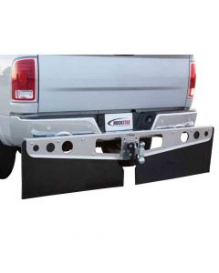 Rockstar Mud Flaps - Universal Model - Smooth Aluminum Finish