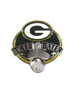 Green Bay Packers Tailgater Hitch Cover with Bottle Opener