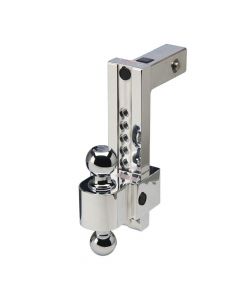 Fastway Self-Locking Adjustable Billet Aluminum Ball Mount - 10 Inch Drop