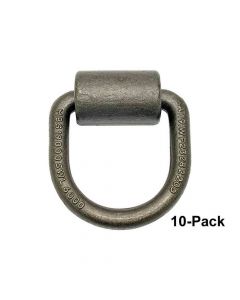 Heavy Duty Weld-On Tie-Down Ring - 10-Pack