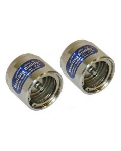 Bearing Buddy Chrome Bearing Protectors (pair) - 1.781" Diameter