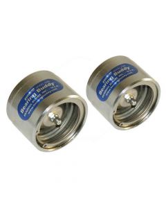 Bearing Buddy Chrome Bearing Protectors (pair) - 2.328" Diameter