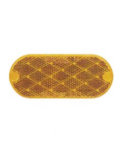 Quick Mount Oval Reflector - Amber