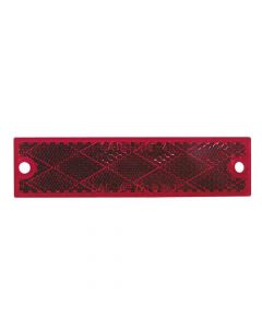 Compact Rectangular Reflector - Red