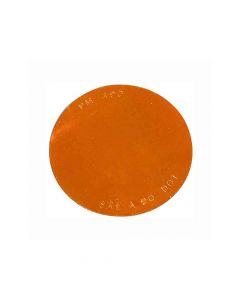 Quick Mount Round Reflector - Amber