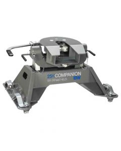 B&W Companion Fifth Wheel Hitch for 2016-2019 GM 2500/3500 Equipped with OEM Under-Bed Prep Package 