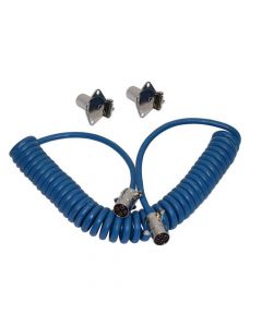 4-Wire Electrical Coiled Cable Extension