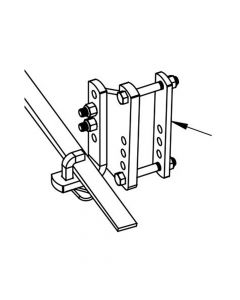 TrackPro Weight Distribution L.H. (Drivers side) Bracket, Replacement