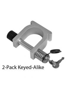 Deadbolt Fifth Wheel Kingpin Lock - 2-Pack Keyed-Alike