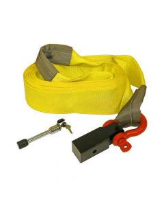 Tow Strap Shackle Mount Kit for 2-1/2 Inch Receivers