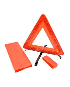 Battery Powered LED Warning Triangle - Single