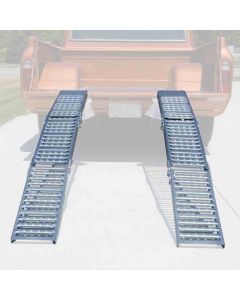 Loading Ramps - 6 Foot Steel Double Folding - Pair