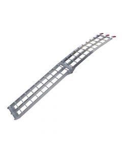 Arched, Bi-Fold, Single Aluminum Loading Ramp - 90" long x 11" wide 