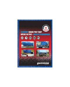 Economy Grade Poly Tarp - 8 ft. x 10 ft.