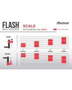 FLASH Integrated Scale Ball Mount (ISBM) - 4" Drop