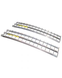 Arched Aluminum Loading Ramps 5 feet x 12"