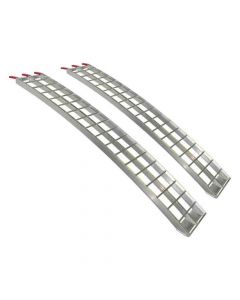 Arched Aluminum Loading Ramps - 7 feet x 12 inches