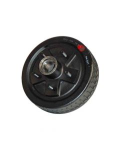 Trailer Hub and Drum  5 on 5" Bolt Circle, 1,750lb Capacity for Tapered Spindle 