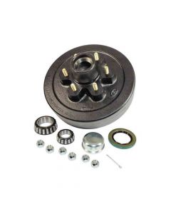 Trailer Hub and Drum Assembly  6 on 5-1/2" Bolt Circle, 3,000lb Capacity for Tapered Spindle 