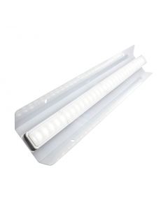 White 30-LED Corner Mount Trailer Interior Lamp, Hard Wired