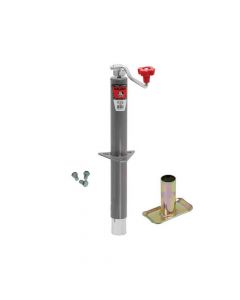 Heavy Duty A-Frame Trailer Jack with Foot and Mounting Hardware