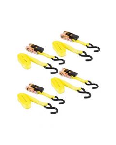 Ratchet Tie-Downs - 4-Pack