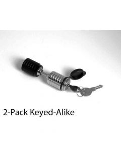 Keyed Alike - Coupler Latch Lock - 2 Pack 