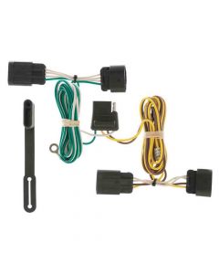 Rigid T-Connector Custom Wiring Harness, 4-Way Flat Output, Select Chevrolet Equinox, GMC Terrain