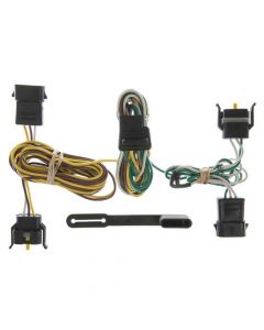 Rigid T-Connector Custom Wiring Harness, 4-Way Flat Output, Select Ford Vehicles