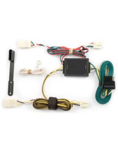 Rigid T-Connector Custom Wiring Harness, 4-Way Flat Output, 2004-2010 Toyota Sienna