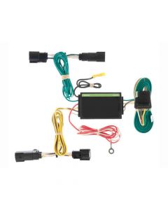 Rigid T-Connector with Custom Wiring Harness, 4-Way Flat Output, 2011-2015 Lincoln MKX