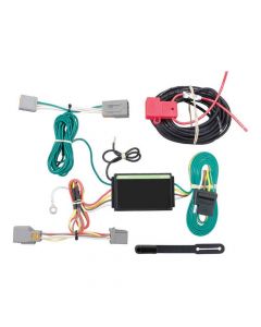 Rigid T-Connector Custom Wiring Harness, 4-Way Flat Output, Select Ford Transit Connect