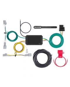 Rigid T-Connector Custom Wiring Harness, 4-Way Flat Output, Select Chevrolet Malibu (Except Premier Model)