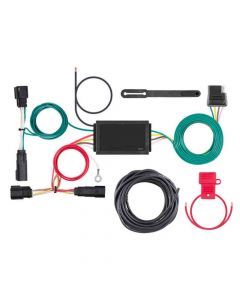 Rigid T-Connector Custom Wiring Harness, 4-Way Flat Output, 2017-2018 Ford Escape