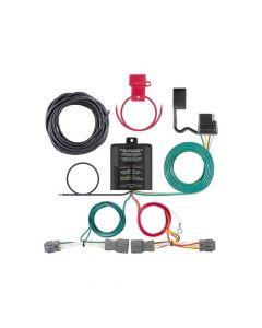 Rigid T-Connector Custom Wiring Harness, 4-Way Flat Output, 2010-2018 Hyundai Tucson