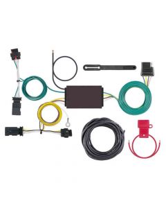 Rigid T-Connector Custom Wiring Harness, 4-Way Flat Output, Select Jeep Compass