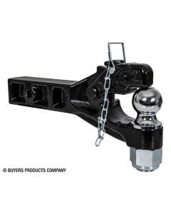 12 Ton Combination Pintle Hitch - 2-1/2 Inch Receiver, 2-5/16 Inch Ball