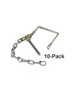 Pintle Hook Pin and Chain - 10-Pack