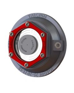 ST-350 3-1/2 Valcrum Universal Threaded Aluminum Alloy Hub Cap, Fits Dexter 9K-10K GD Axles and #13G Drums