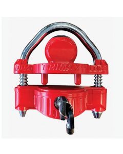 Universal Coupler Lock with 1/2 Inch Shackle - Keyed Alike (sold each)